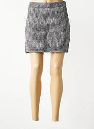 Jupe courte coupe droite noir MOLLY BRACKEN femme