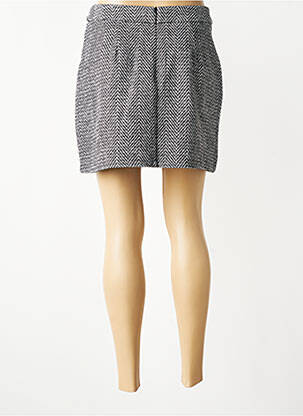 Jupe courte coupe droite noir MOLLY BRACKEN femme