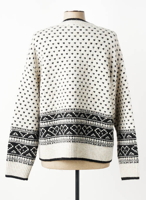 Gilet manches longues stretch beige WHITE STUFF femme