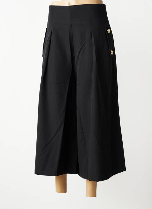 Pantacourt taille haute taille haute noir MOLLY BRACKEN femme
