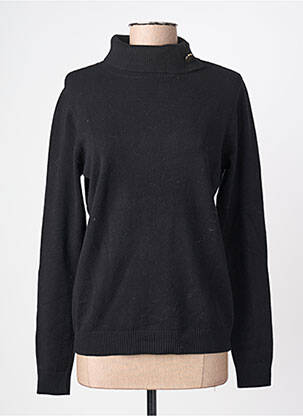 Pull col roulé coupe cintrée manches longues noir MOLLY BRACKEN femme