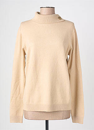 Pull col roulé coupe cintrée manches longues beige MOLLY BRACKEN femme