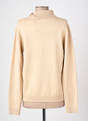 Pull col roulé coupe cintrée manches longues beige MOLLY BRACKEN femme