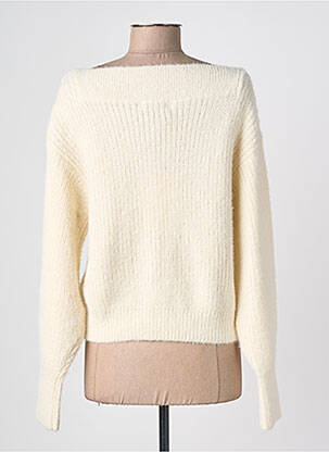 Pull coupe droite manches longues beige FREEMAN T.PORTER femme