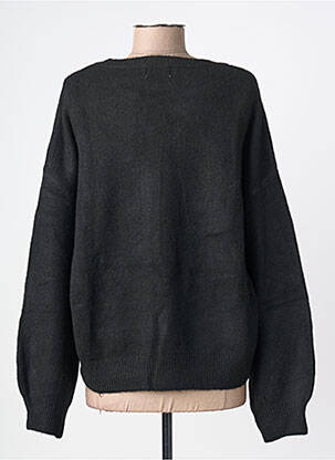 Pull resserrée sur le bas manches longues noir MOLLY BRACKEN femme