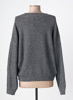 Pull coupe droite manches longues gris MOLLY BRACKEN femme