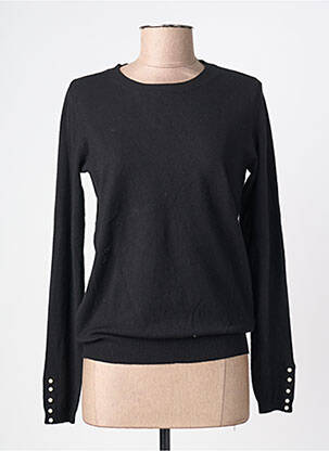 Pull resserrée sur le bas manches longues noir MOLLY BRACKEN femme