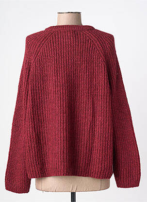 Pull stretch manches longues rouge PAKO LITTO femme