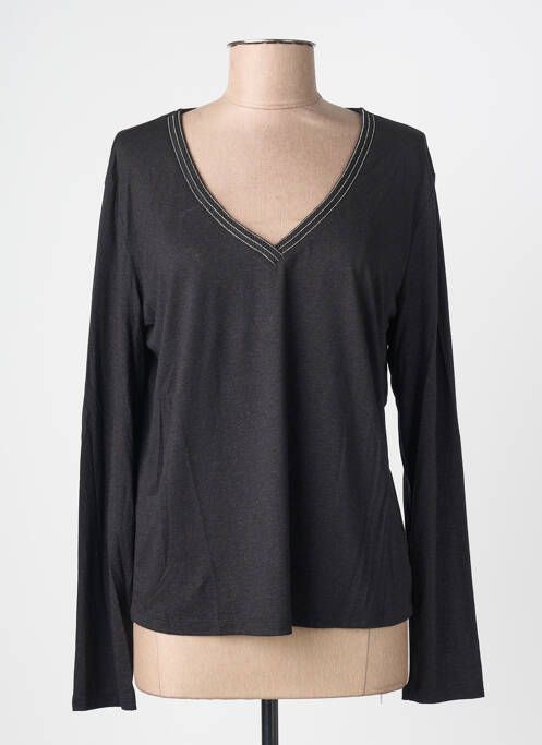 T-shirt manches longues manches longues noir MOLLY BRACKEN femme