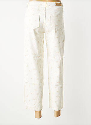 Jeans coupe droite taille normale taille normale beige MOLLY BRACKEN femme
