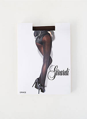 Collants stretch noir GIRARDI femme