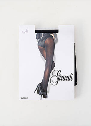 Collants stretch noir GIRARDI femme