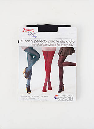 Collants stretch noir JANIRA femme