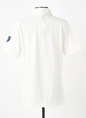 Polo coupe droite manches courtes beige ET D'EMIE homme