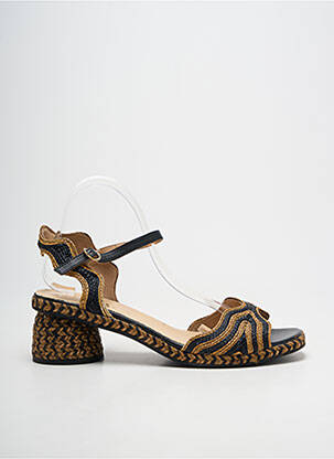 Sandales/nu pieds talon bottier talon de 4 à 6cm marron GAIMO femme