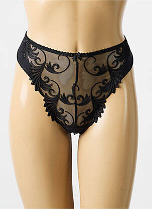String légère et transparente noir EMPREINTE femme