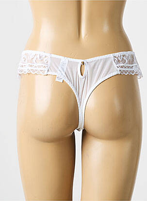 String broderie blanc LEJABY femme
