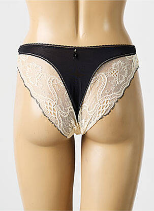 Culotte tissage dentelle beige AUBADE femme