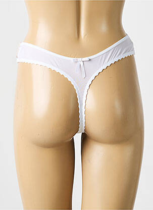 String broderie blanc MARIE JO femme