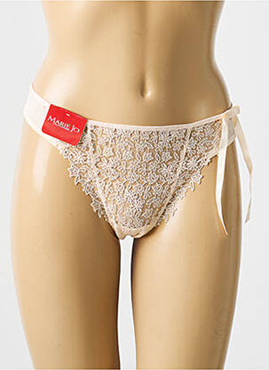 String broderie rose MARIE JO femme