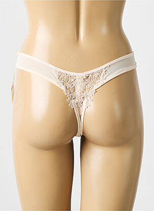 String broderie rose MARIE JO femme