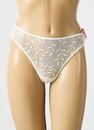 String broderie blanc MARIE JO femme