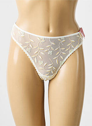 String broderie blanc MARIE JO femme