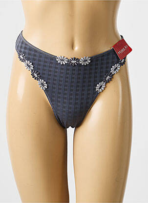 String tissage popeline gris MARIE JO femme