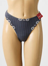 String tissage popeline gris MARIE JO femme