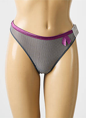 String légère et transparente gris MARIE JO femme