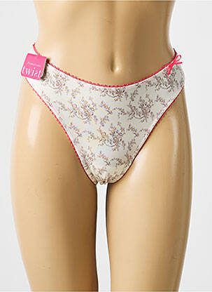 String tissage popeline blanc PRIMADONNA femme