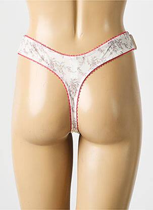 String tissage popeline blanc PRIMADONNA femme
