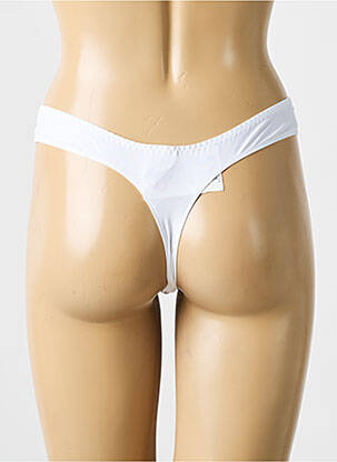 Tanga stretch blanc PRIMADONNA femme