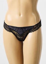String tissage dentelle noir LISE CHARMEL femme