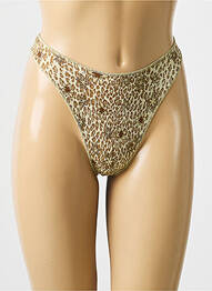 String tissage popeline vert LEJABY femme