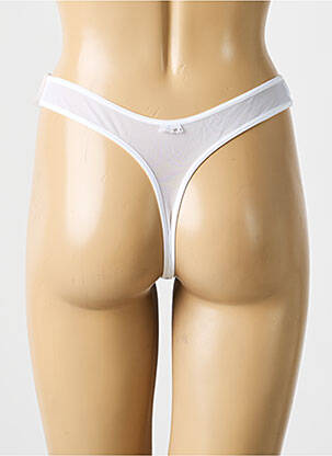 String broderie blanc MARIE JO femme