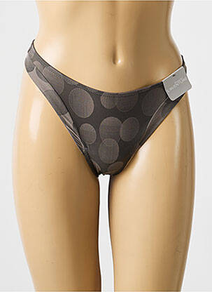 String stretch marron MARIE JO femme