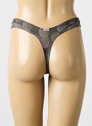 String stretch marron MARIE JO femme