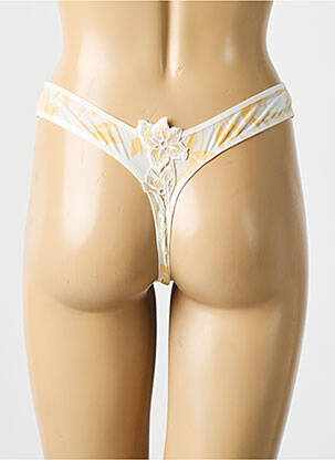 Tanga stretch jaune MARIE JO femme