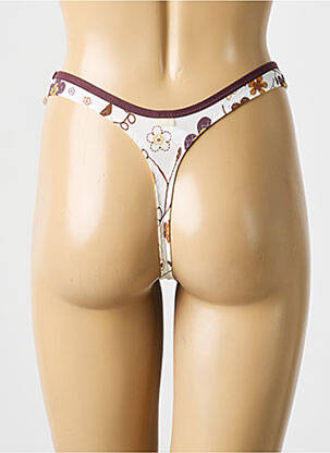 String stretch blanc MARIE JO femme