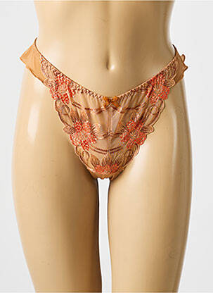 String stretch orange BARBARA femme
