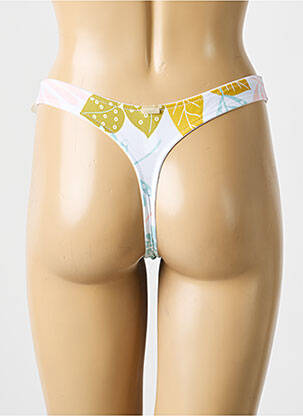 String tissage popeline blanc MARIE JO femme