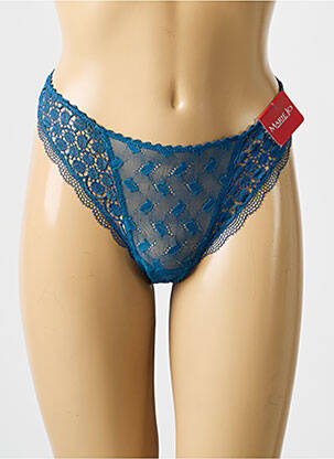 String légère et transparente bleu MARIE JO femme