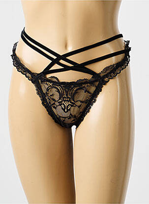String légère et transparente noir LISE CHARMEL femme