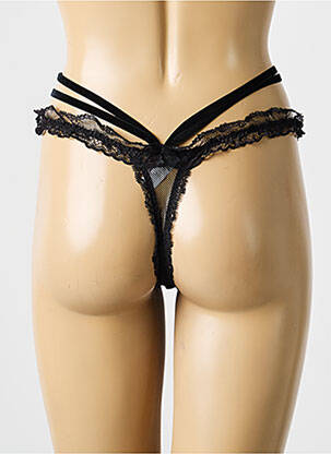 String légère et transparente noir LISE CHARMEL femme