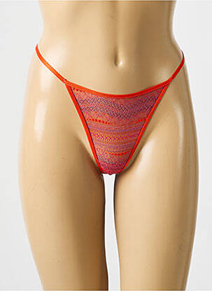 String stretch orange BARBARA femme