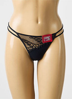 String légère et transparente noir MARIE JO femme