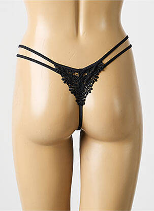 String stretch noir MARIE JO femme