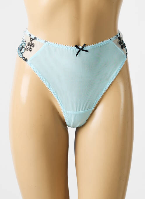 String broderie bleu ELIXIR femme