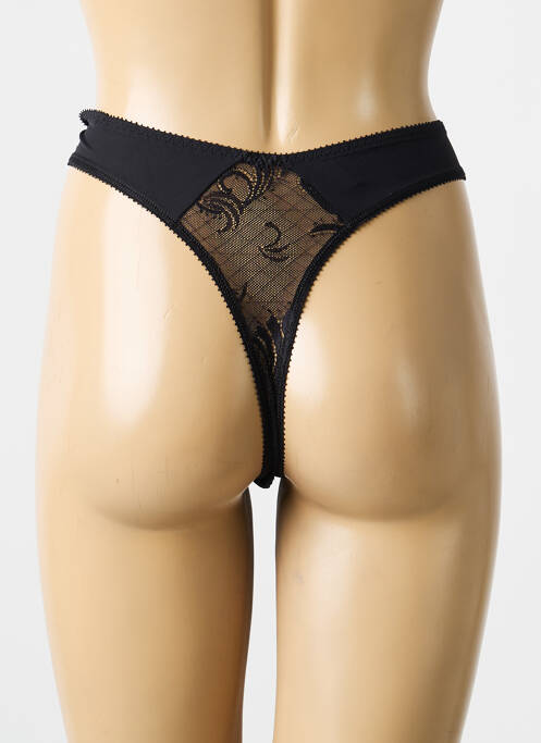 String légère et transparente noir EMPREINTE femme